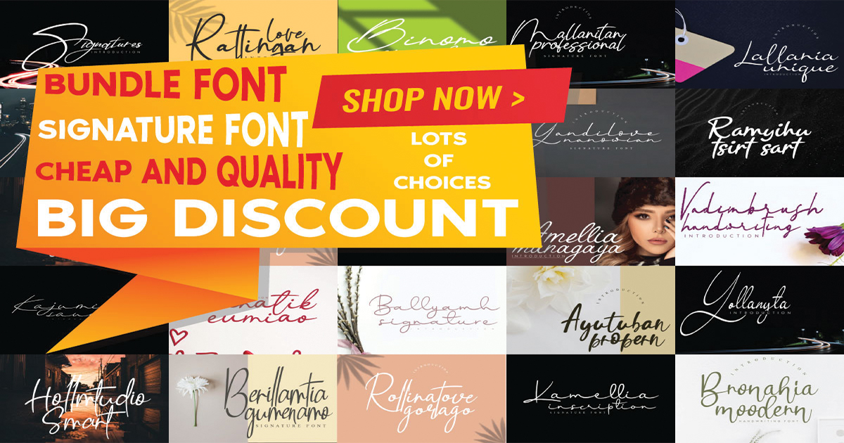 Big Font Bundle Bundle · Creative Fabrica
