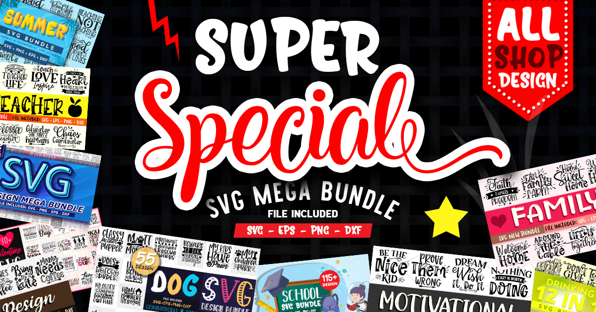 Super Special Mega Craft Bundle Bundle · Creative Fabrica
