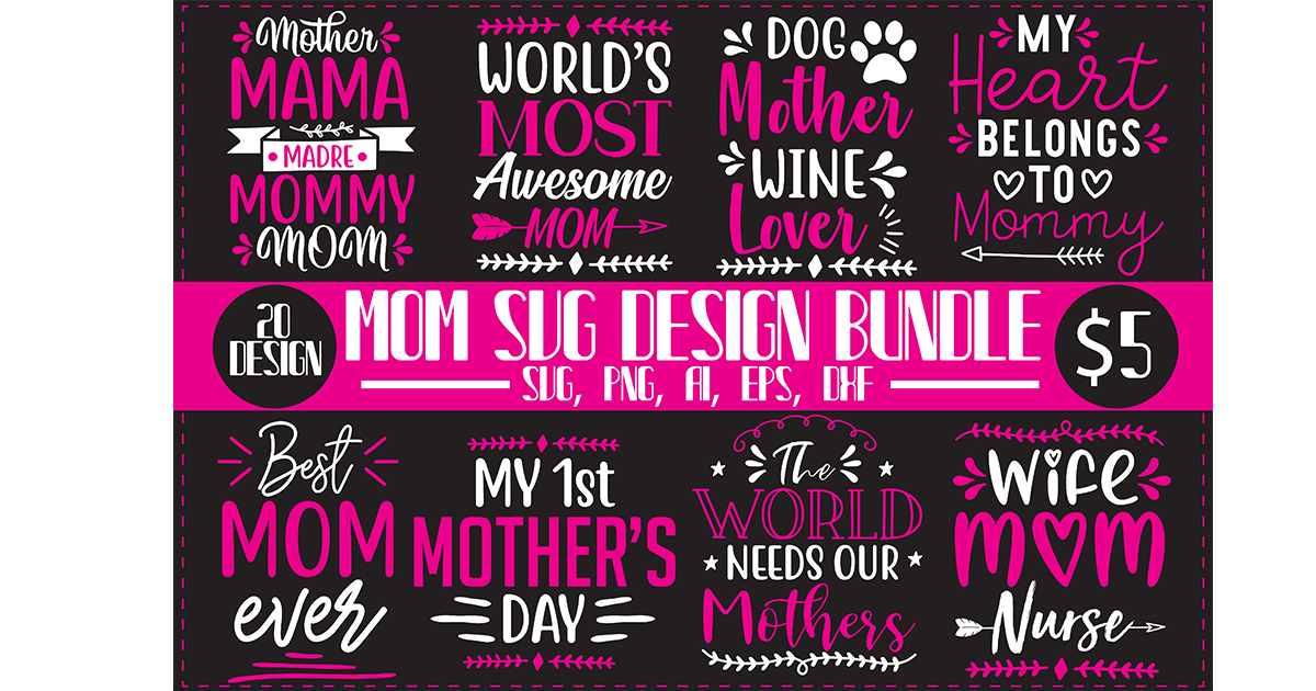 Mom's #mcm Graphic by New Svg · Creative Fabrica