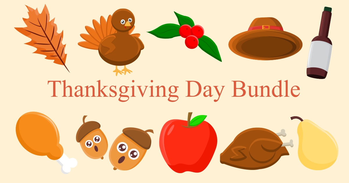 Thanksgiving Day Bundle Bundle · Creative Fabrica