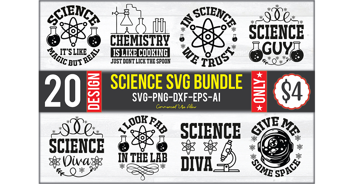 Science SVG Bundle Bundle · Creative Fabrica