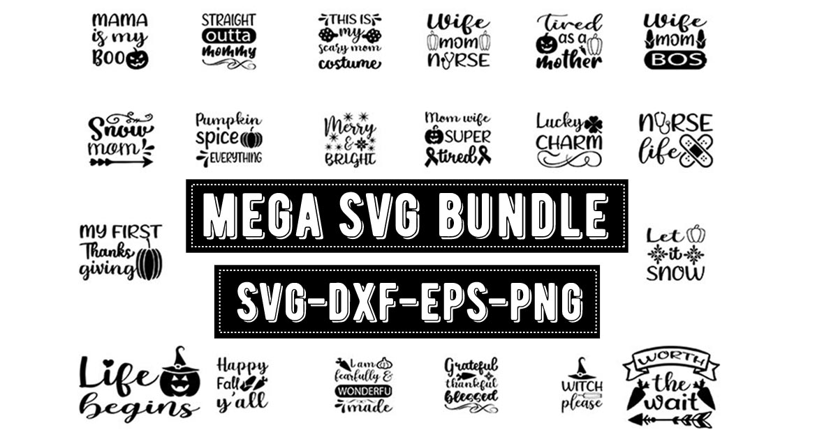 Mega Svg Bundle Bundle · Creative Fabrica 5552