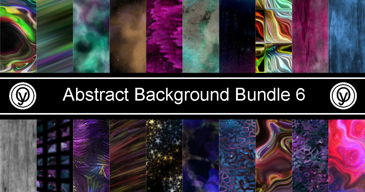 Abstract Background Bundle 6 Bundle · Creative Fabrica