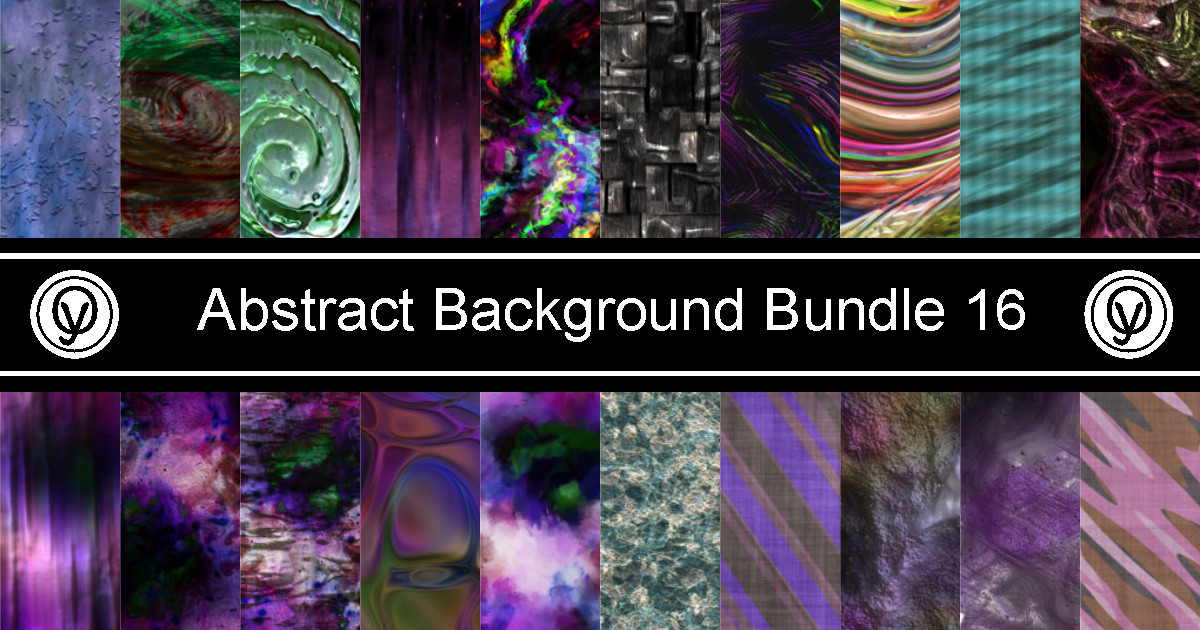 Abstract Background Bundle 16 Bundle · Creative Fabrica