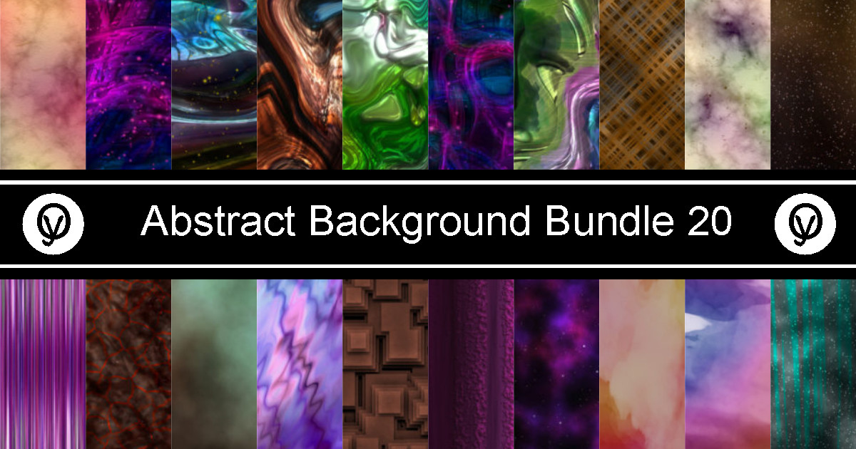 Abstract Background Bundle 20 Bundle · Creative Fabrica