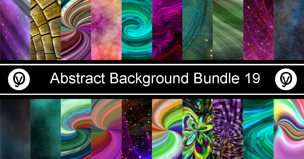 Abstract Background Bundle 19 Bundle · Creative Fabrica