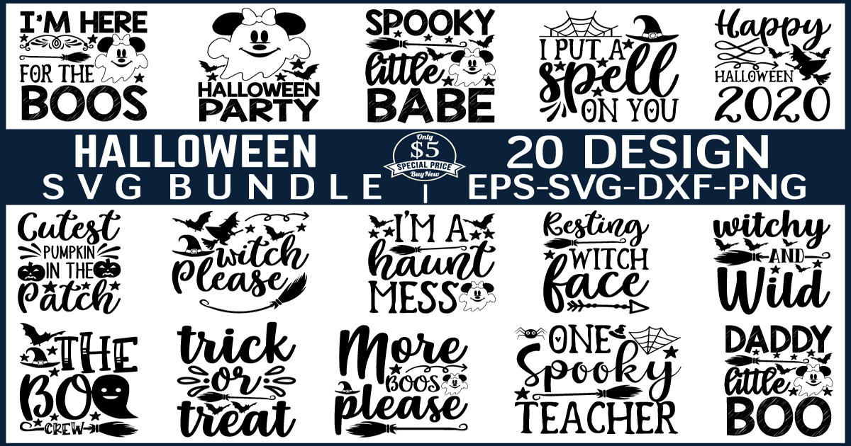 Halloween SVG Bundle Vol 3 Bundle · Creative Fabrica