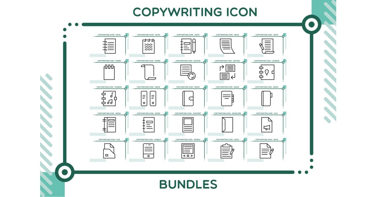 Copywriting Icon Bundle 41 Bundle · Creative Fabrica