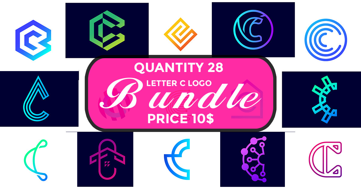 Letter C Logo Bundle Bundle · Creative Fabrica