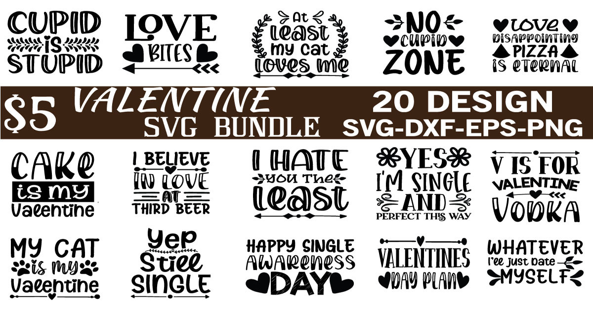 Valentine SVG Bundle Bundle · Creative Fabrica