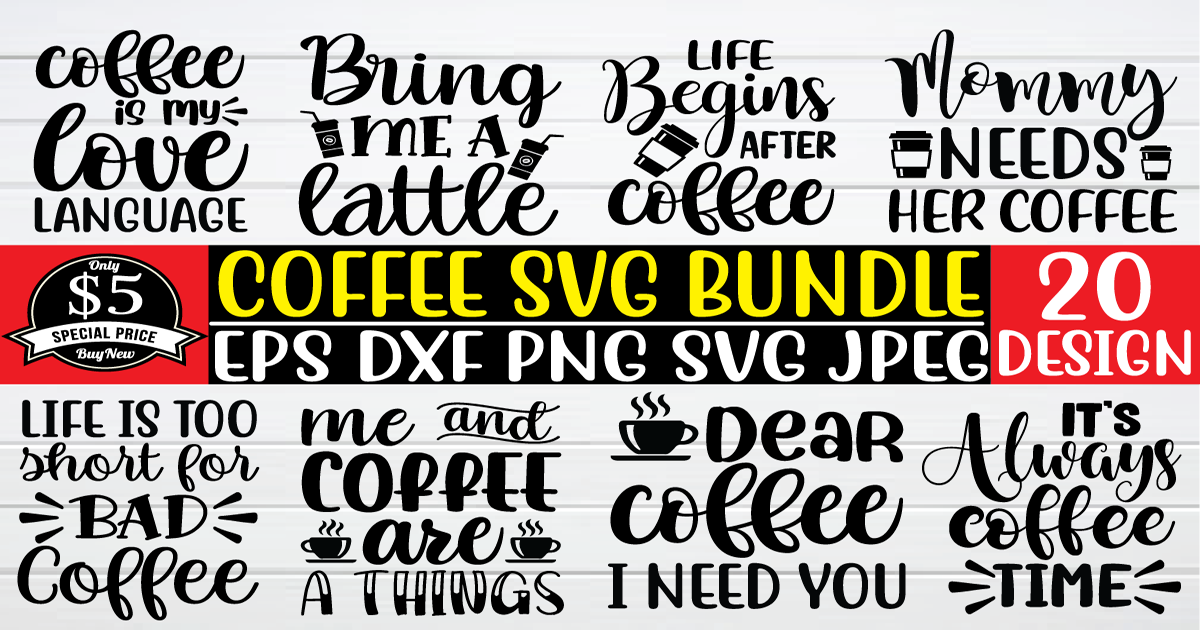 Coffee Svg Bundle Bundle · Creative Fabrica 2911