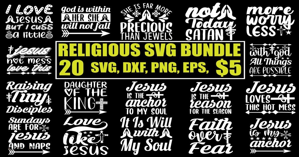 Religious SVG Bundle Bundle · Creative Fabrica Religious SVG Bundle Bundle · Creative Fabrica