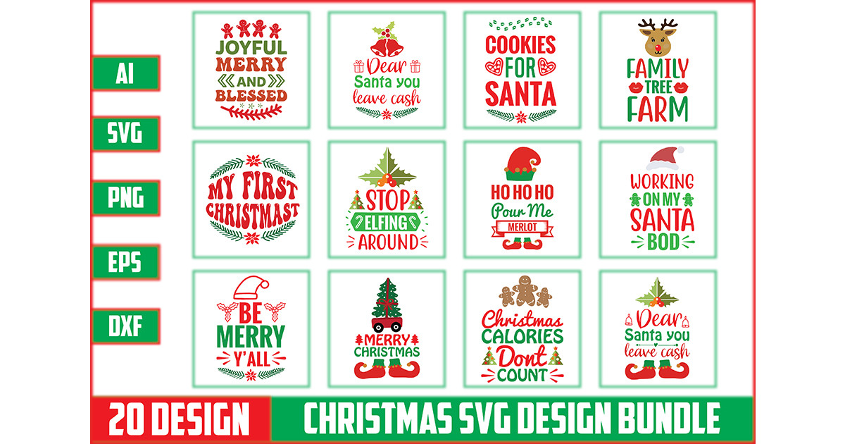 Christmas SVG Bundle Bundle · Creative Fabrica