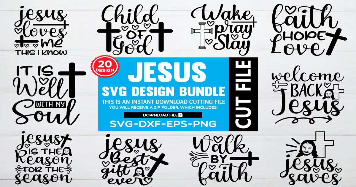 Hooked on Jesus SVG Gráfico por spoonyprint · Creative Fabrica