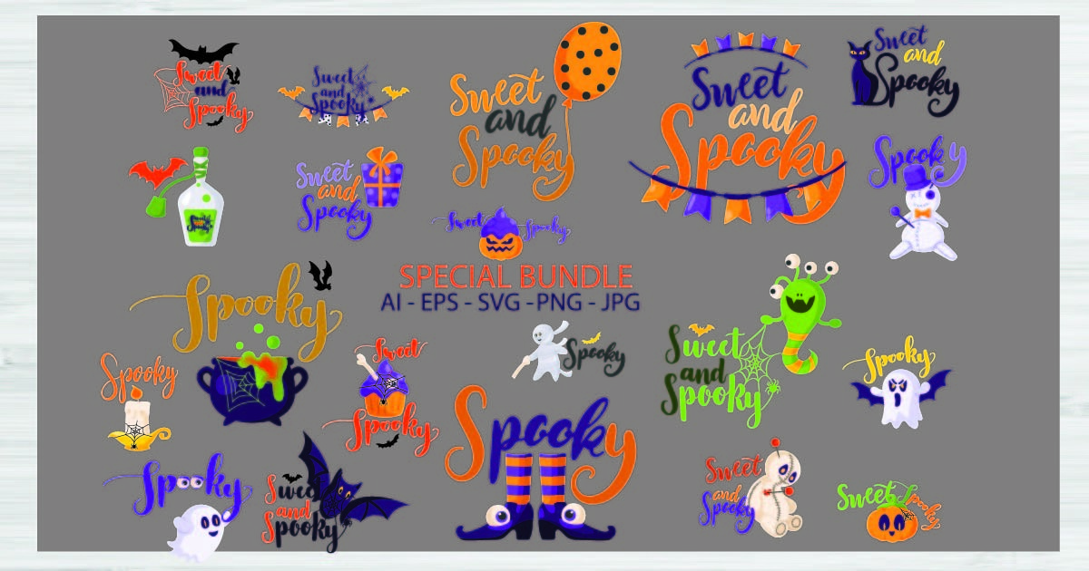 Halloween Spooky Bundle Bundle Creative Fabrica Halloween Spooky Bundle Bundle Creative Fabrica
