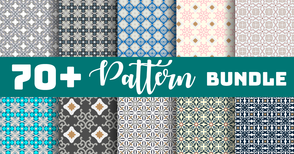 Mega Fabrics Pattern Design Bundle Bundle · Creative Fabrica