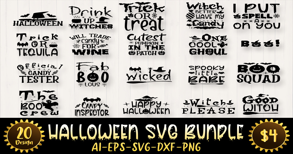 Halloween SVG Bundle Bundle · Creative Fabrica