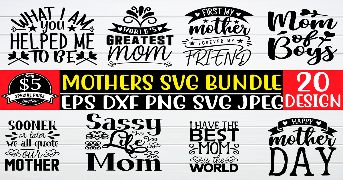 Mothers SVG Bundle Bundle · Creative Fabrica