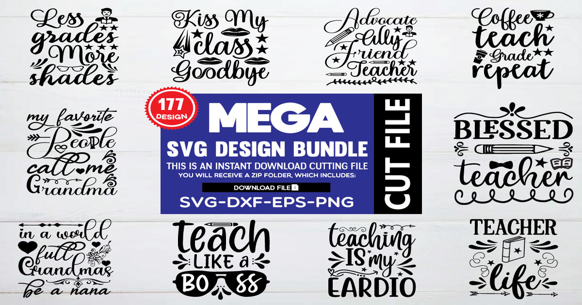 Mega SVG Design Bundle Bundle · Creative Fabrica