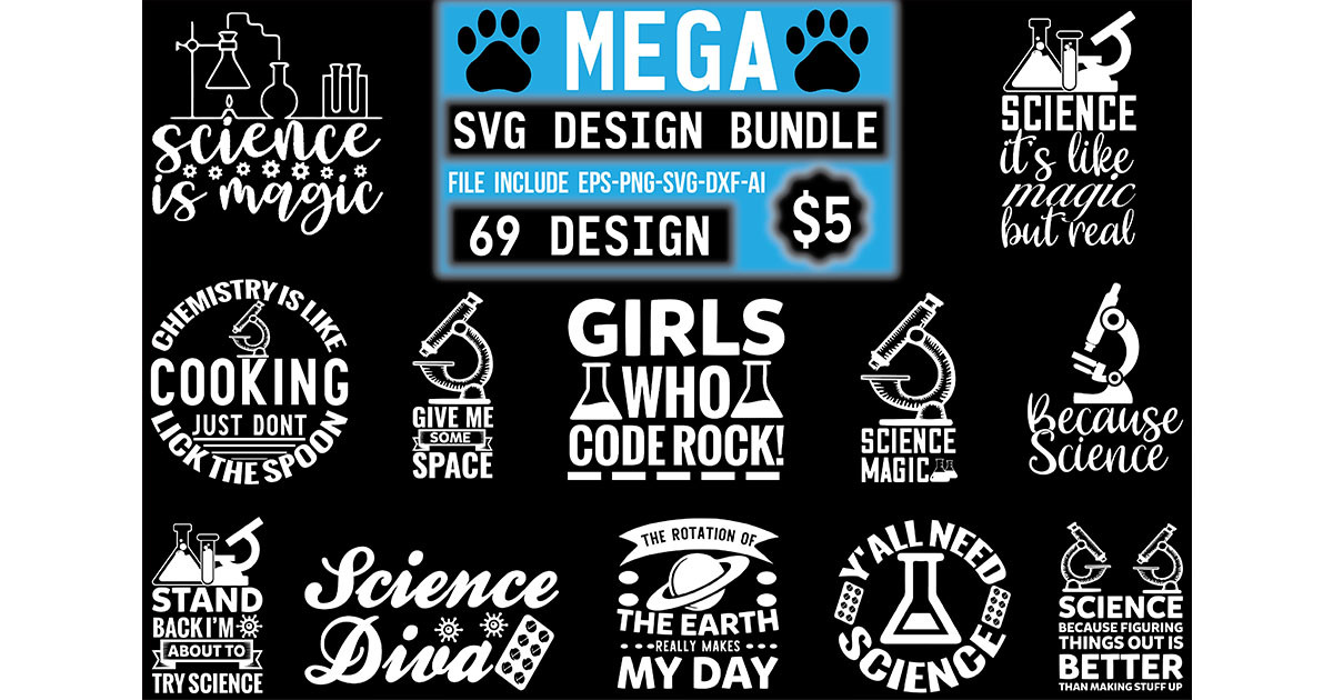 Mega SVG Design Bundle Bundle · Creative Fabrica