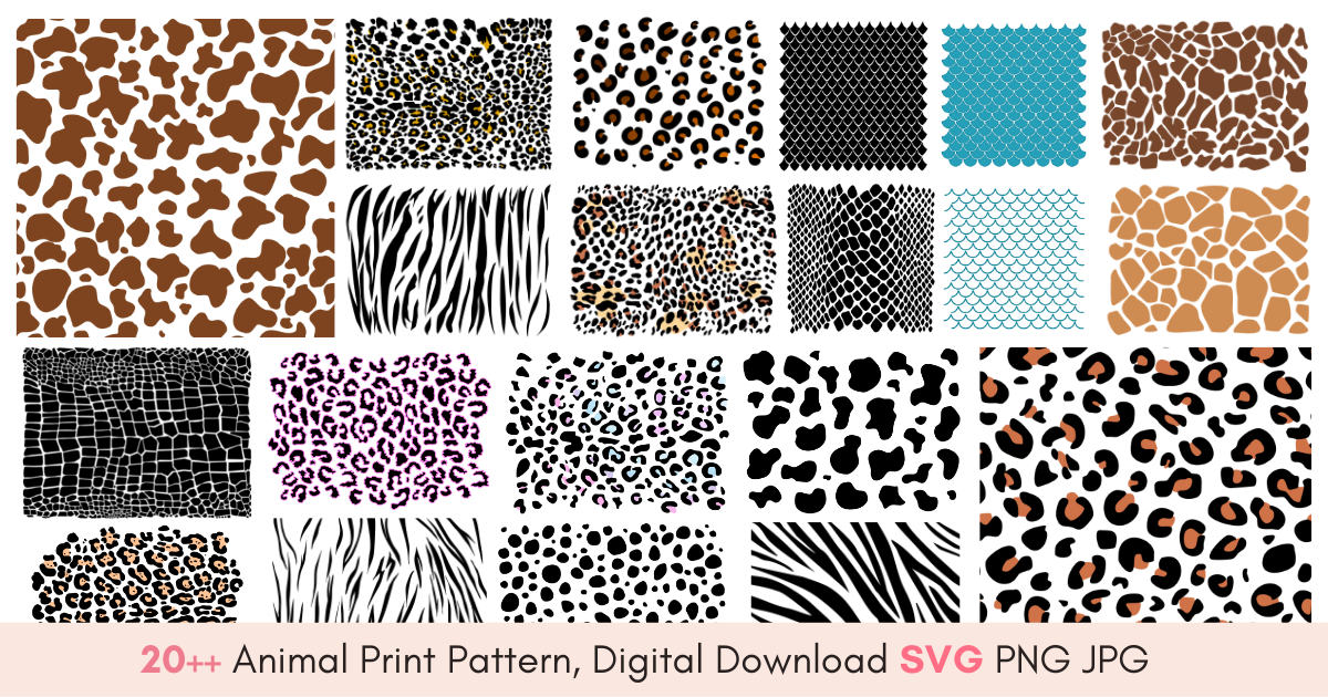 cheetah print pattern drawing
