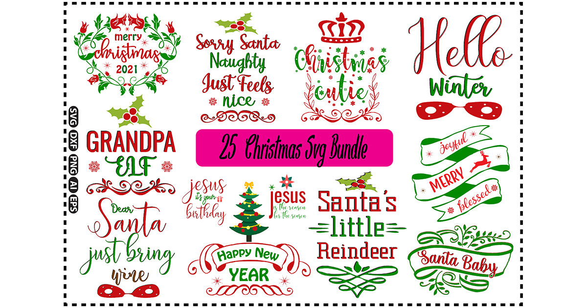 Christmas SVG Bundle Bundle · Creative Fabrica