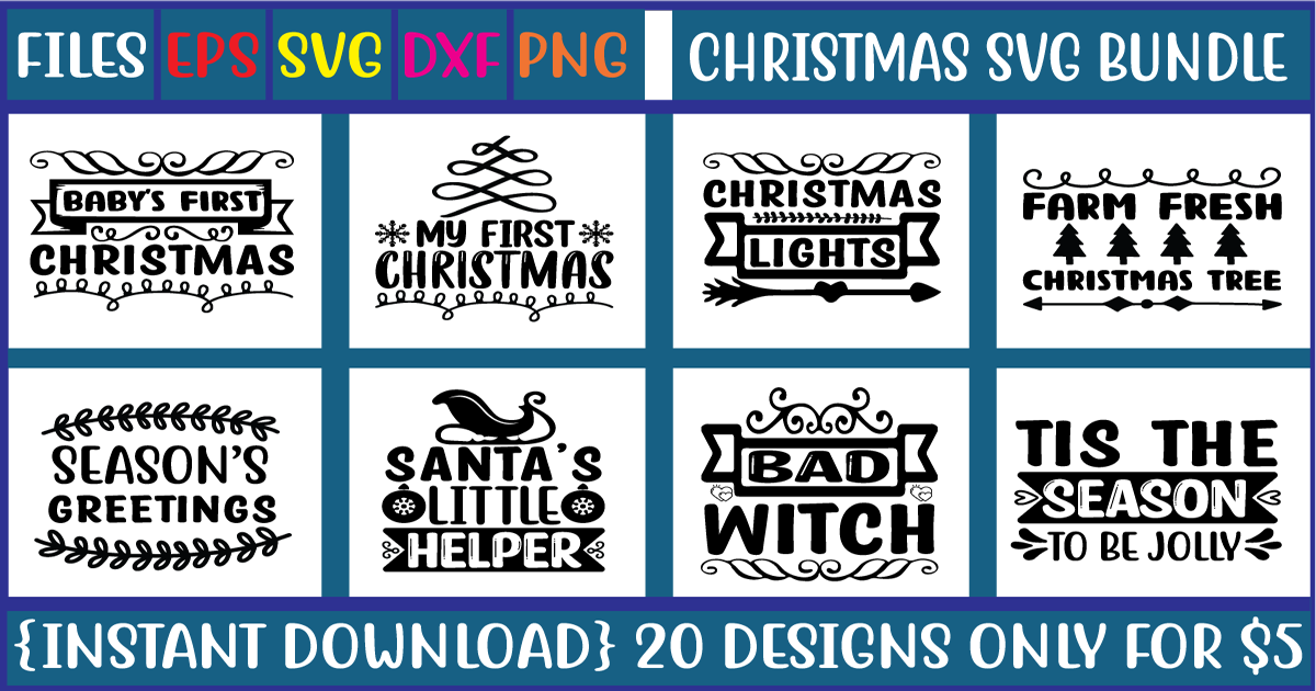 Christmas SVG Bundle Bundle · Creative Fabrica