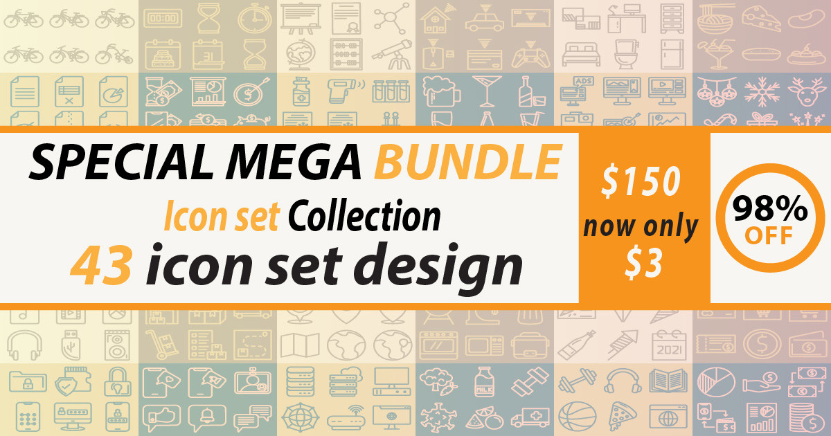 Special Icon Bundle Bundle · Creative Fabrica