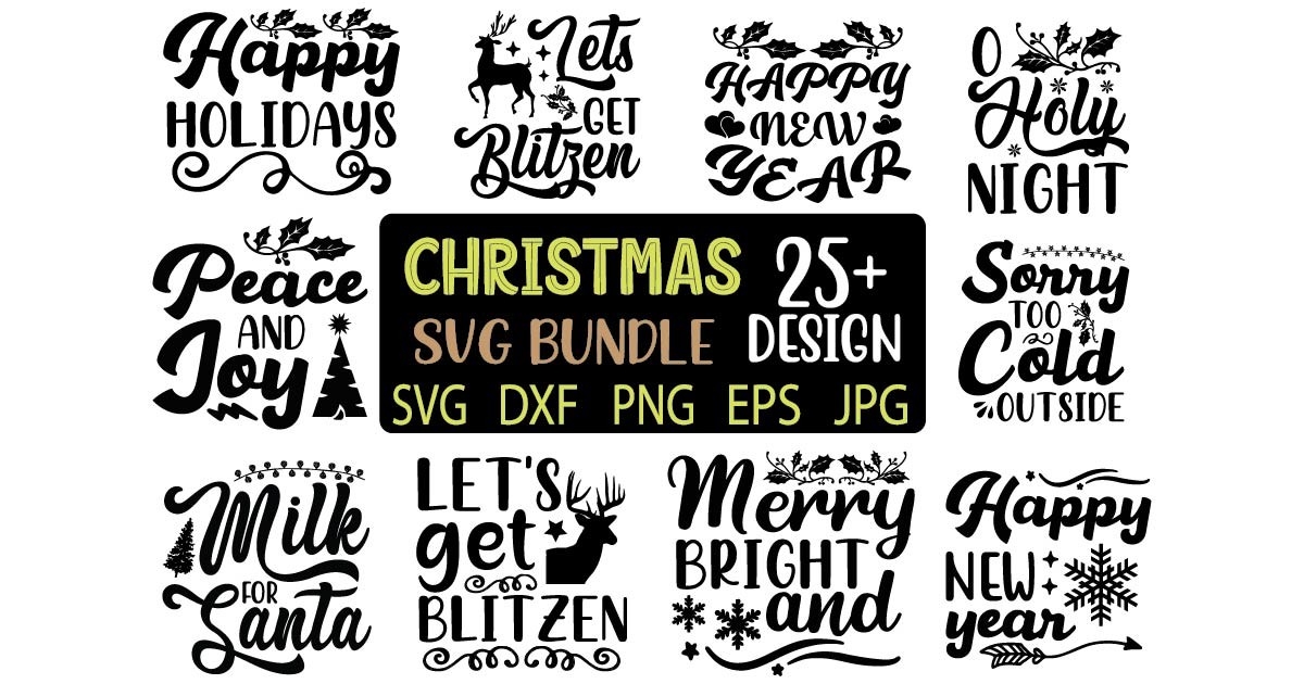 Christmas SVG Bundle Bundle · Creative Fabrica