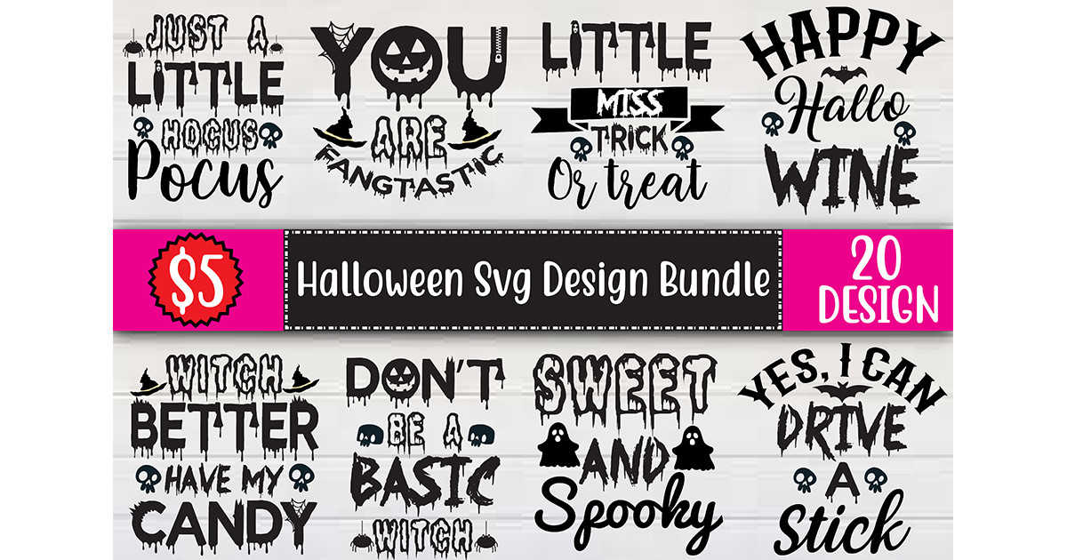 Halloween SVG Design Bundle Bundle · Creative Fabrica