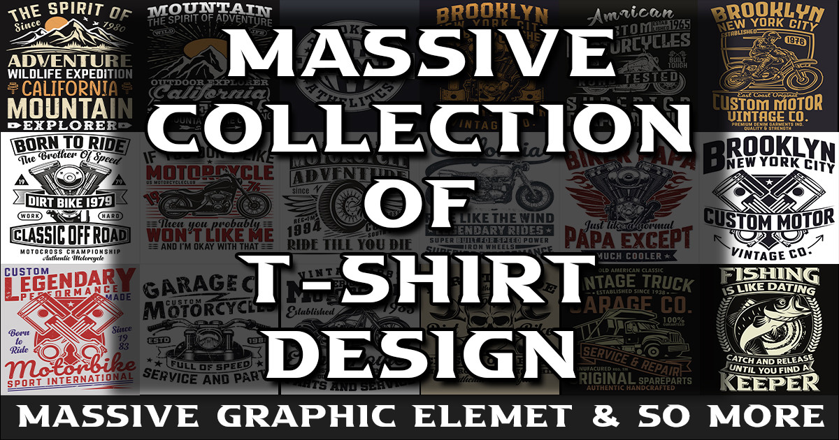 Bulk T-Shirt Design Bundle Bundle · Creative Fabrica